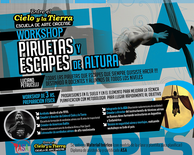 WorkShop - Piruetas y escapes de altura